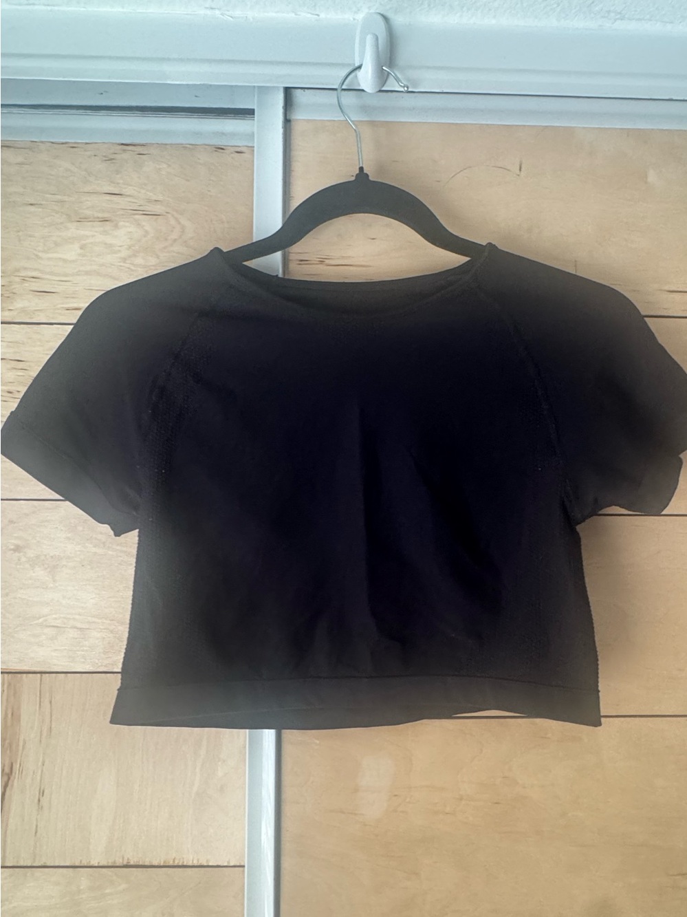 Women’s Black Crop Top